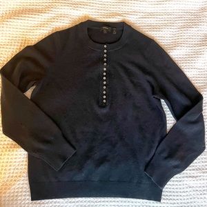 Theory cashmere sweater in Navy